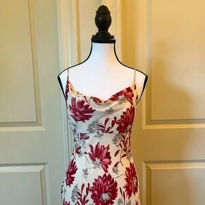 Floral Ann Taylor spaghetti strap dress